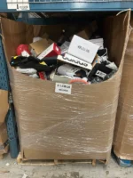 Amazon footwear liquidation pallets