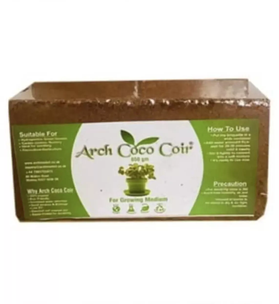 s-l1600-6 16-Coco Brick Coir Brick Organic RRP £160 - Image 1