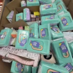 Assorted cosmetics pallets
